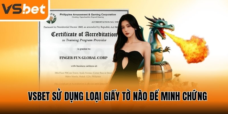 VSBET có chứng nhận gì để chứng minh tính minh bạch?